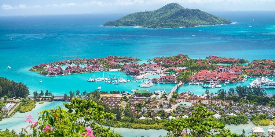 Seychelles vista aerea